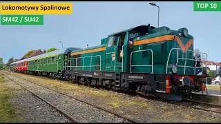 TOP 10 Lokomotywy Spalinowe SM42, SU42