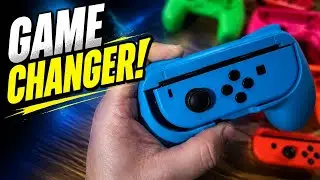 Why did I not buy this sooner! #fastsnail Joy-Con Grips Review