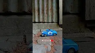 Hope or Havoc? Police Car Turns Into Massive Robot! 🚨🤯  #MechaPolice #CityProtector  #SciFiShorts