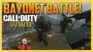 Bayonet Charge Battle Minigame in COD WW2! | Swiftor