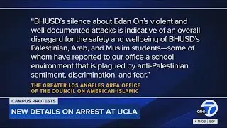 CAIR LA Condemns School District&rsquo;s Silence On Student&rsquo;s Violent Attack On UCLA Protesters   KGO ABC7