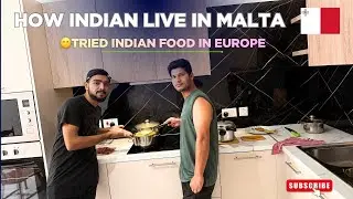 HOW INDIAN 🇮🇳 LIVE IN MALTA 🇲🇹  | REAL LIFE IN EUROPE #lifeineurope #malta #indianineurope #vlog 