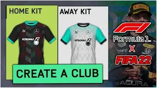 How to Create all 10 F1 Teams in FIFA 22 Career Mode!