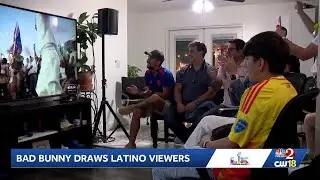 Bad Bunny's Super Bowl halftime performance draws Latino viewers