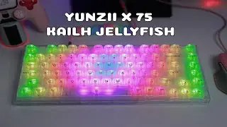 ЯРКАЯ КЛАВИАТУРА С АЛИЭКСПРЕСС! / YUNZII X75 KAILH JELLYFISH