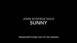 Sunny - John Scofield (TAB pdf free download)