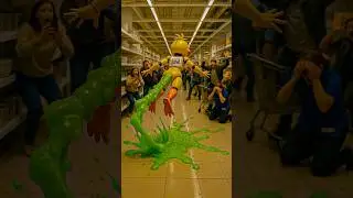 100 Toy Chicas GO TO IKEA! #fnaf #ikea #brainrot #ai