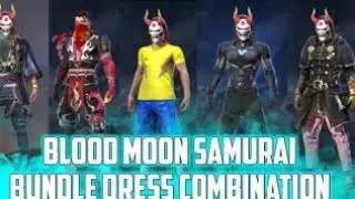TOP 9 BLOOD MOON SAMURAI BUNDLE DRESS COMBINATION❤️❤️🖤