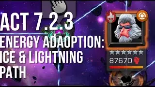 Act 7.2.3 vs Ronan, Beast, Carnage, Gambit, Medusa, Rogue, Hit Monkey| Energy Adoption | MCOC