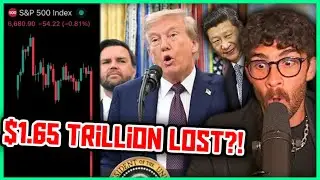Трамп в ярости пишет в Twitter о введении пошлин на Китай на фоне обвала фондового рынка | Реакци...