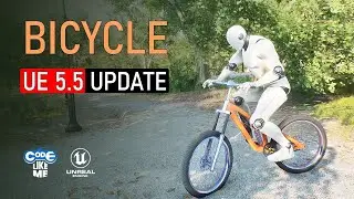 Unreal Engine 5.5 Bicycle Riding System Update - Project + Free Playable Demo