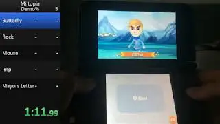 [Former WR] Miitopia Demo% speedrun - 40:14