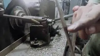 Cutting rear bevel for forceps on milling machine || Machining process of forceps production