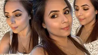 How to do makeup// makeup tutorial for brown Indian skintone // nc42