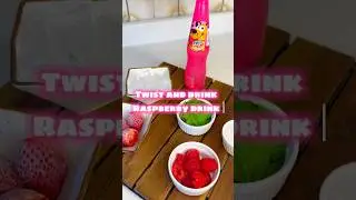 Twist and drink raspberry drink #explorepage #foryou #recipe #viralshort #food #explore #quickrecipe