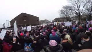 Women's March on Washington on the National Mall in 360 VR