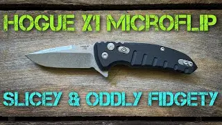 Hogue X1 Microflip - Full Review!! An oddly unique fidget factor and great small EDC!!