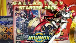 DIGIMON TCG OPENING - STARTER DECK GALLANTMON