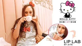 BEST DAY EVER! // Hello Kitty Grand Cafe Irvine // Making My Own Lipstick at Lip Lab by Bite