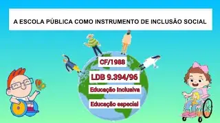 A ESCOLA PÚBLICA COMO INSTRUMENTO DE INCLUSÃO SOCIAL