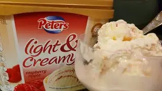 Light & Creamy | Peters  ice cream | Raspberry flavour | inexpensive Australia #Shorts
