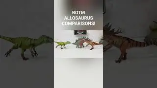 Сравнения с аллозаврами &mdash; чудовищами мезозойской эры!!!