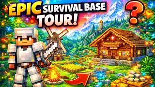 I Built an Alpine Survival Base in Minecraft&hellip; (Base Tour)