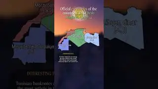 Official currencies of the countries of the Arab Maghreb Union. 🌍 #maghreb #fyp #video.