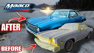 Как на самом деле выглядит покраска Maaco за 499 долларов? На кастомном Chevrolet Chevelle Malibu...