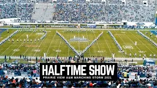 Halftime - Prairie View A&M Marching Storm @ SWAC Championship 2021 {4K ULTRA HD]