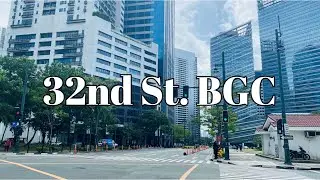 [4k] BGC 32nd St. To Bonifacio Ave.| Day Before The Lockdown | Walking Tour