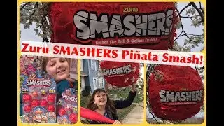 HUGE Zuru Smashers Opening Surprise Smash Ball Pinata Series 1 Sports Toys &ndash; Unboxing & Review