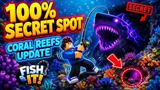 Spot 100% Dapet Secret di Coral Reefs Terbaru - Fish it Roblox Indonesia