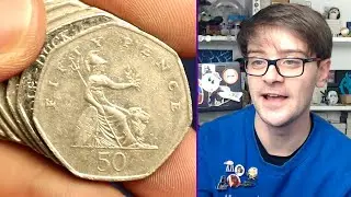 Какая потрясающая находка!!! Мешок для поиска монет номиналом 50 пенсов, 250 фунтов стерлингов, №...
