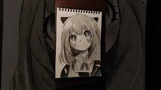 Anya From Spy X Family Waku Waku! #drawing #art #shorts #viral