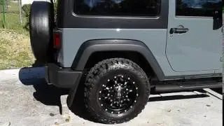 Customer Karen R. with her Jeep Wrangler Sport and Legato Performance exhaust