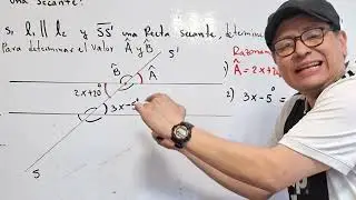 Geometria: rectas paralelas cortadas por una recta secante | parte 1