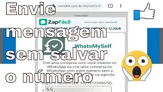 Whatsapp - Como enviar mensagem sem salvar contato - Atualizado