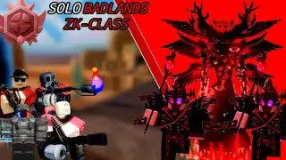 SOLO Badlands ZK With GOC Annihilator | SCP Tower Defense