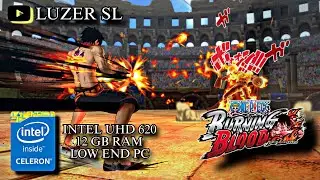 One Piece Burning Blood  FPS Test In Intel UHD | Luzer SL | Intel i3 10th Gen