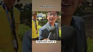 10th RBSE English Paper Review 😎 | Wait For Last Review  #sikarstudent #shorts #boardexam2025