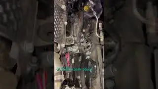 Mercedes GLS580 spark plug replacement.  #mercedes #amg