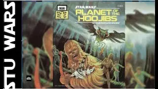 Star Wars Planet of the Hoojibs Read Along Story Book 1983
