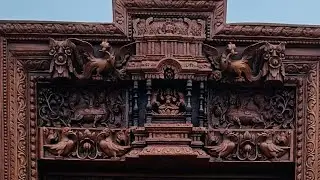 Chettinad Gajalakshmi Main Door