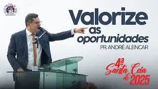4ª Santa Ceia de 2025 - Pr. André Alencar | IEADPE São Joaquim do Monte
