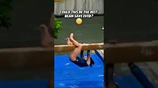 That Judges Reaction Was Too Funny💀 #gymnastics #beam #ncaagymnastics