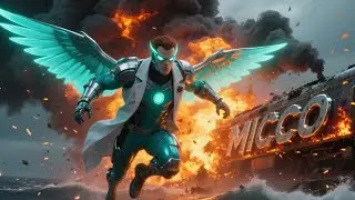 MICRO 🚀 The Space Superhero Who Saved the World 🌍🔥 | Cartoon Story 