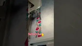 Beautiful Machine Embroidery Punjabi Suit Design | Kadai Wale Suit de Design | New Embroidery Design