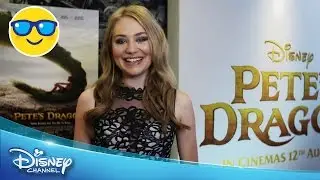 Pete's Dragon | Georgia Lock at the European Premiere | Official Disney Channel UK