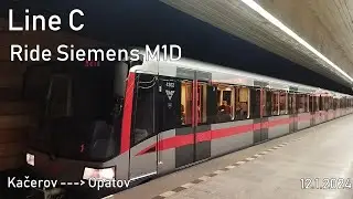 Line C Ride Siemens M1D to Opatov